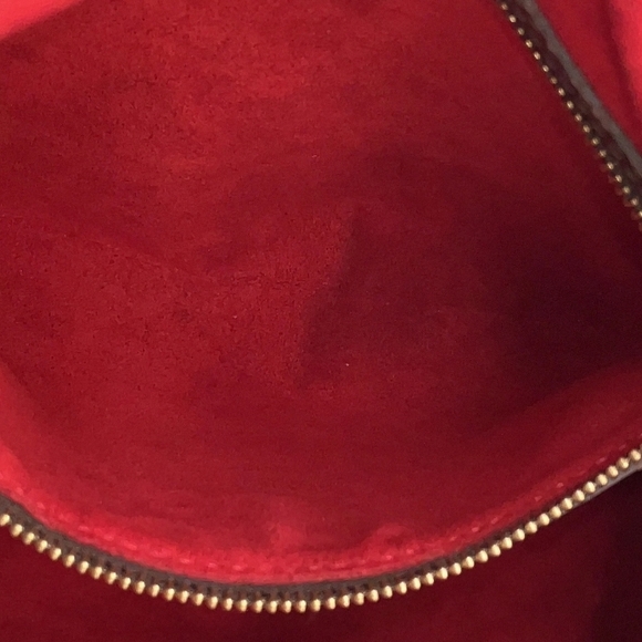 SALE! Authentic Louis Vuitton Damier Ebene Hampstead PM Tote Bag W DB/Paper Bag - Picture 8 of 16